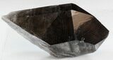 Large Dark Smoky Quartz Crystal - Brazil #34735-1
